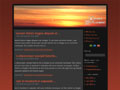 A small picture of the website with the sunset design